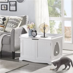 Yaheetech Cat Litter Box Enclosure