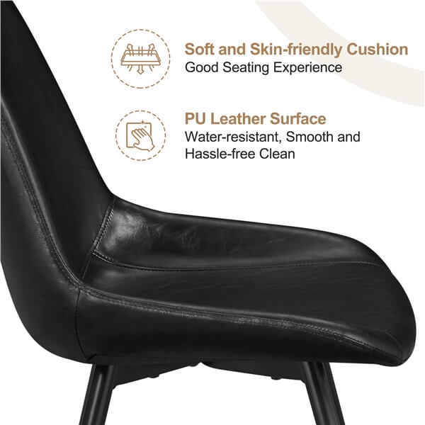 Yaheetech Dining Chairs Set of 2 Modern Upholstered Dining Room Chairs - Image 10