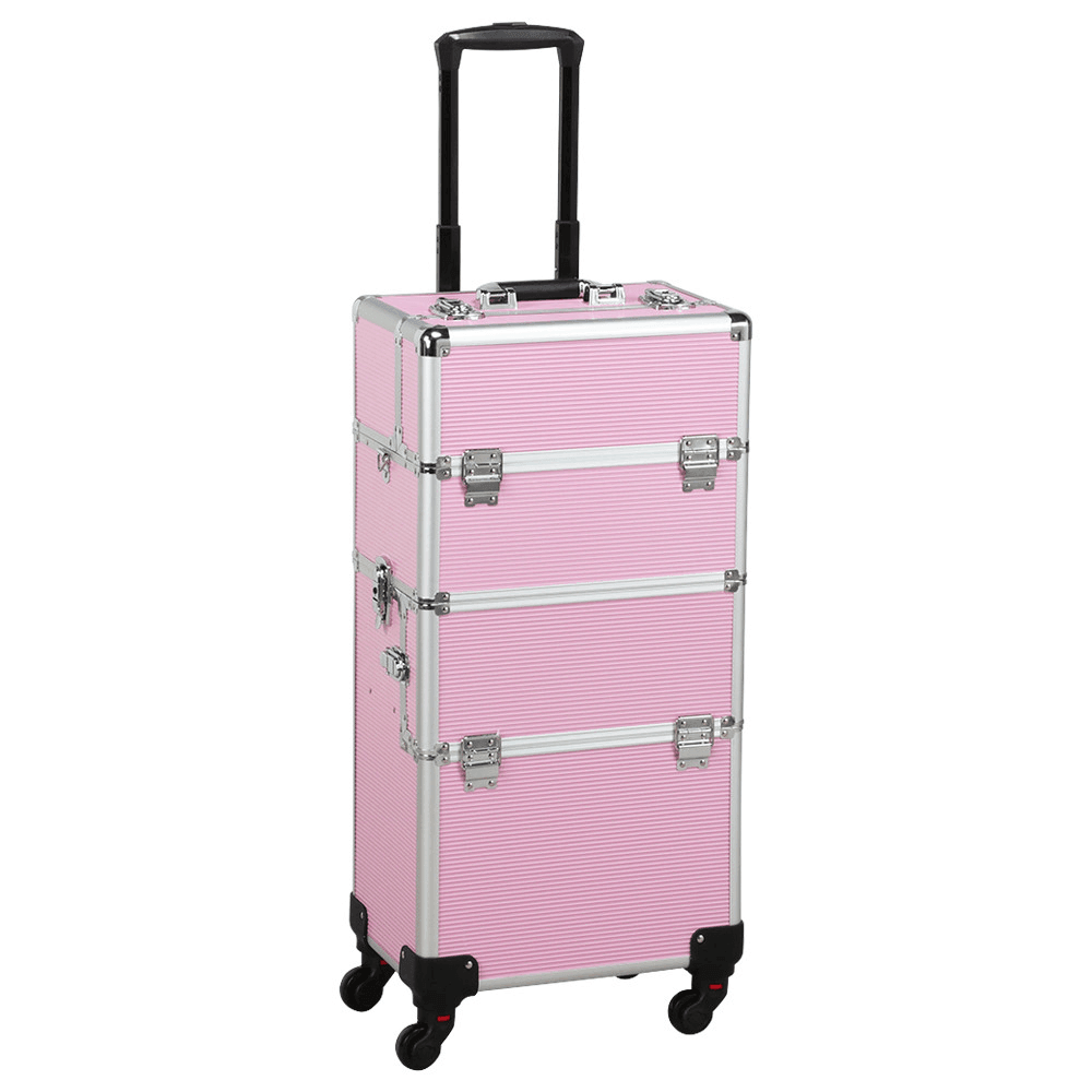 Yaheetech 41.9 Inch Makeup Train Case 3 In 1 - Image 2