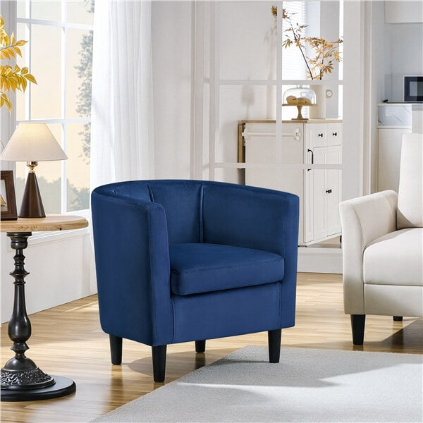 Yaheetech Barrel-Shaped Accent Chair - Image 4