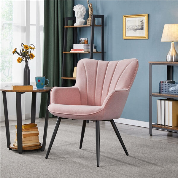Yaheetech Pleated Fabric Armchair - Image 21