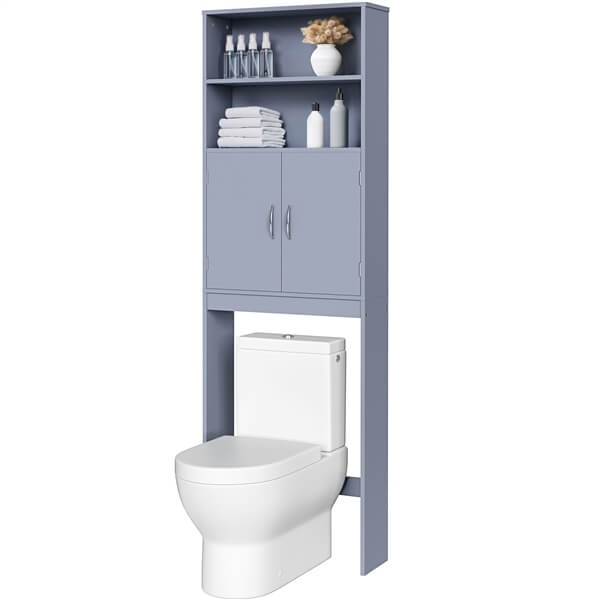 77?? Tall Over The Toilet Storage Cabinet - Image 6