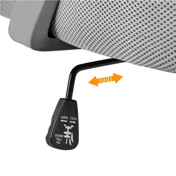 Yaheetech Computer Mesh Chair with Flip-up Arms Adjustable Height - Image 12
