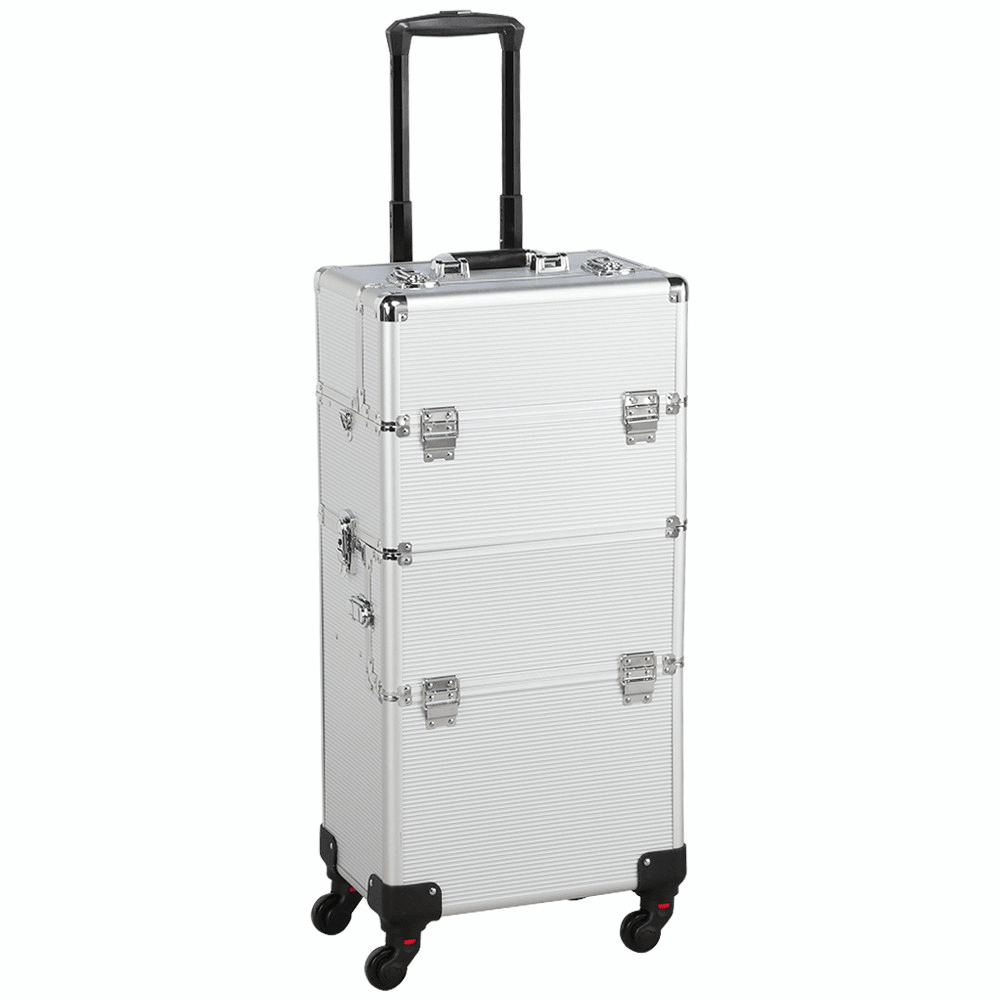 Yaheetech 41.9 Inch Makeup Train Case 3 In 1 - Image 4