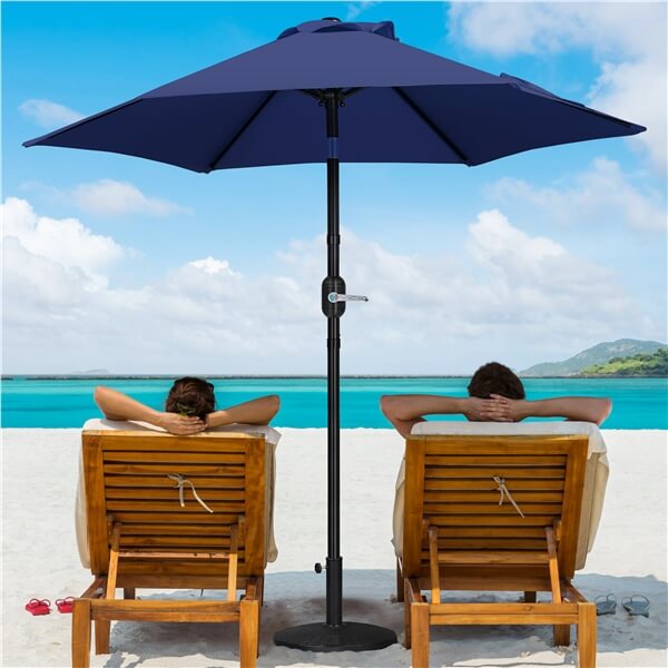 Yaheetech Patio Umbrella. 7.5FT Outdoor Table Market Umbrella - Image 9