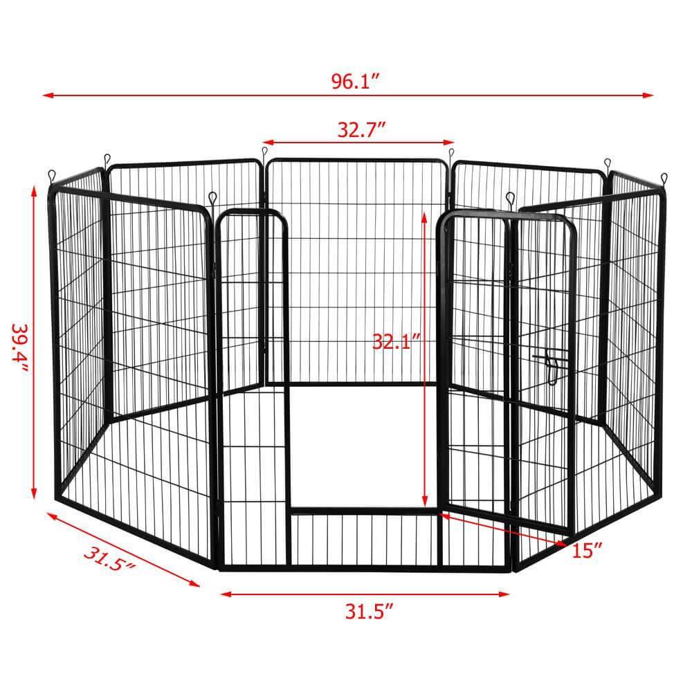 Yaheetech Dog Pen 8 Panels 40 Inch - Image 3