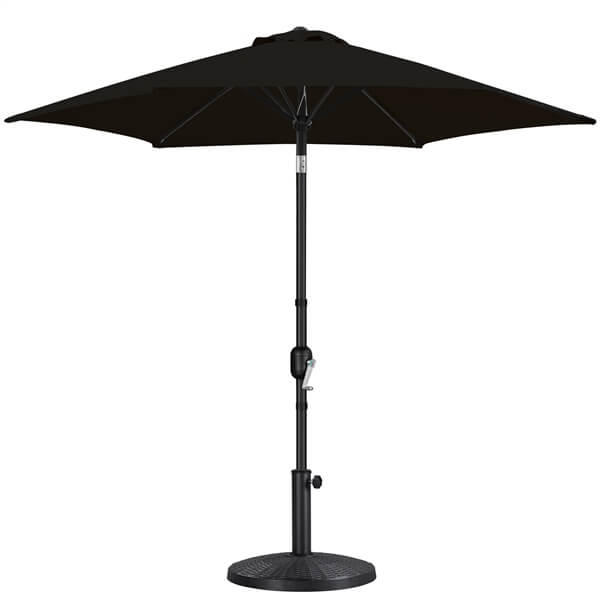 Yaheetech 7.5FT/9FT Patio Umbrella with 22lb Umbrella Base Included - Image 5
