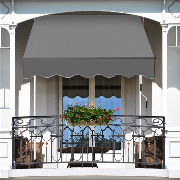 Yaheetech Manual Retractable Awning - Image 3