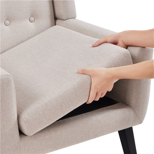 Yaheetech Modern Button Tufted Armchair - Image 7
