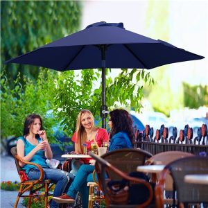 Yaheetech Patio Umbrella. 7.5FT Outdoor Table Market Umbrella