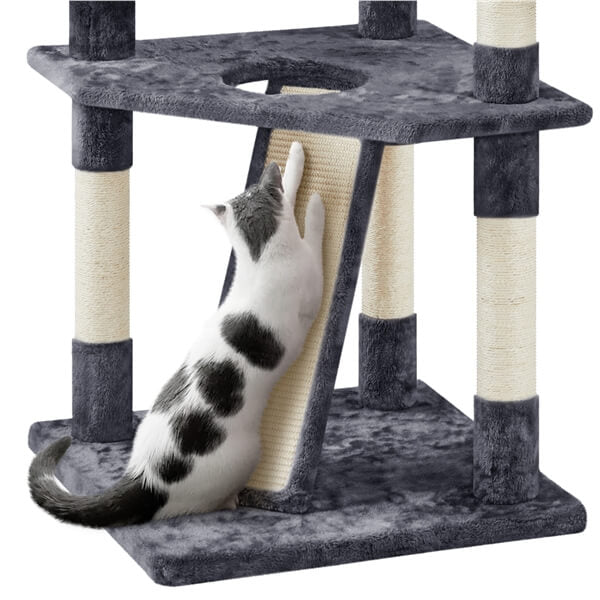 Yaheetech Cat Tree with Scratching Post 79 Inch - Image 10