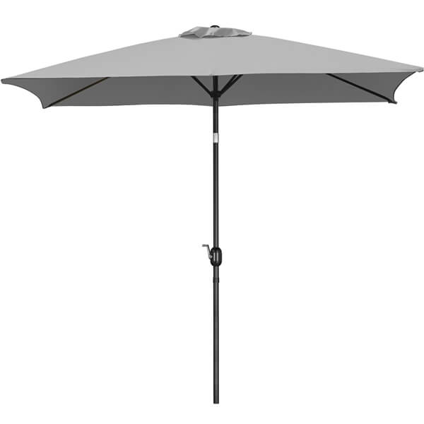 Yaheetech 6.5x10FT Rectangular Outdoor Patio Umbrella - Image 4