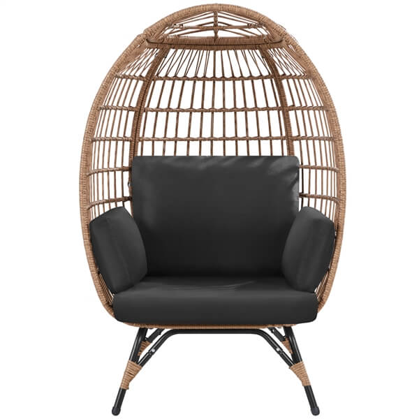 Yaheetech Egg Rattan Chair - Image 4