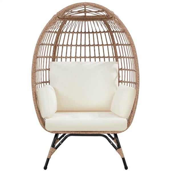 Yaheetech Egg Rattan Chair - Image 2