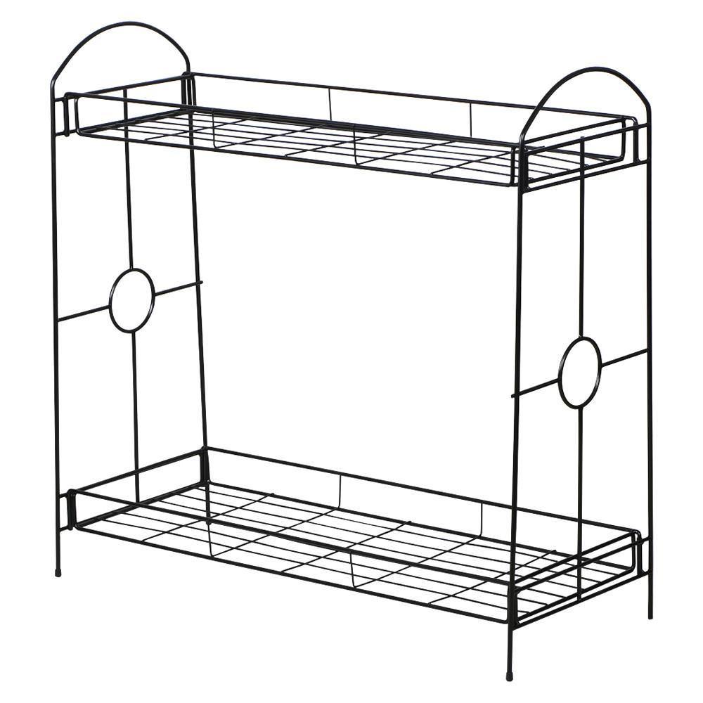 Yaheetech Metal Plant Stand 2 Tiers - Image 7