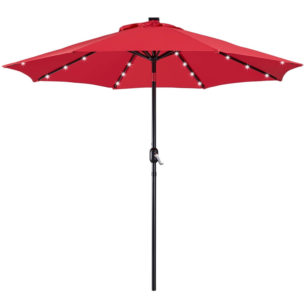 Yaheetech 9FT Solar Powered Patio Umbrella - Image 7
