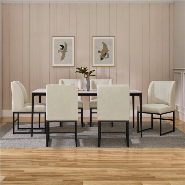 Yaheetech Modern Dining Room Chairs Stylish Kitchen Chairs - Image 9