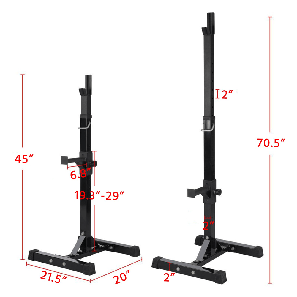Yaheetech Squat Rack 2pcs - Image 2
