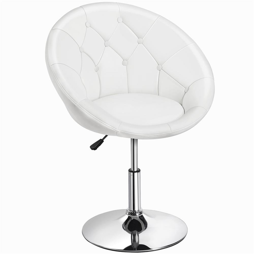 Yaheetech Vanity Chair Makeup Swivel Accent Chair - Image 4