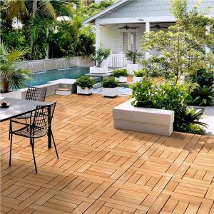 Yaheetech Outdoor Tiles Patio Tiles 27pcs