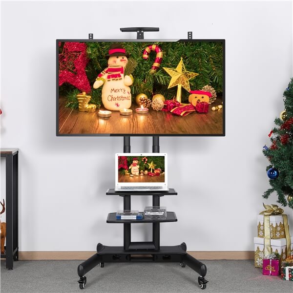 Yaheetech TV Stand with Storage Shelves