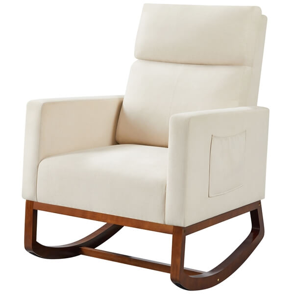 Yaheetech Rocking Accent Chair - Image 3