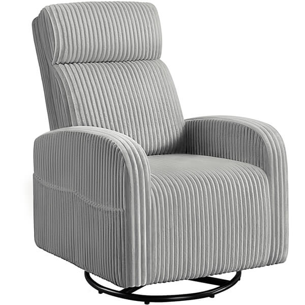 Yaheetech 360?? Swivel Glider Chair for Nursery - Image 4