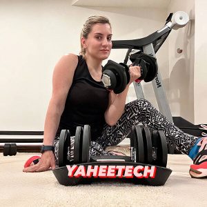 Yaheetech Adjustable Dumbbell Set Free Weight Dumbbells
