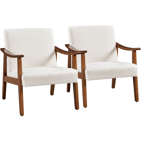 Yaheetech Reading Leisure Chair with High Back for Living Room - Image 2