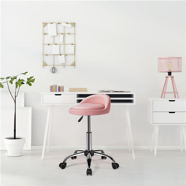 Yaheetech Rolling Salon Stool