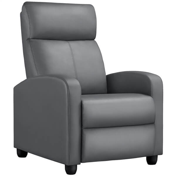 Yaheetech High-Density Sponge Push Back Recliner - Image 6