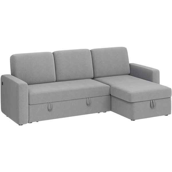Yaheetech Sectional Sofa L-Shaped Sofa Couch - Image 3
