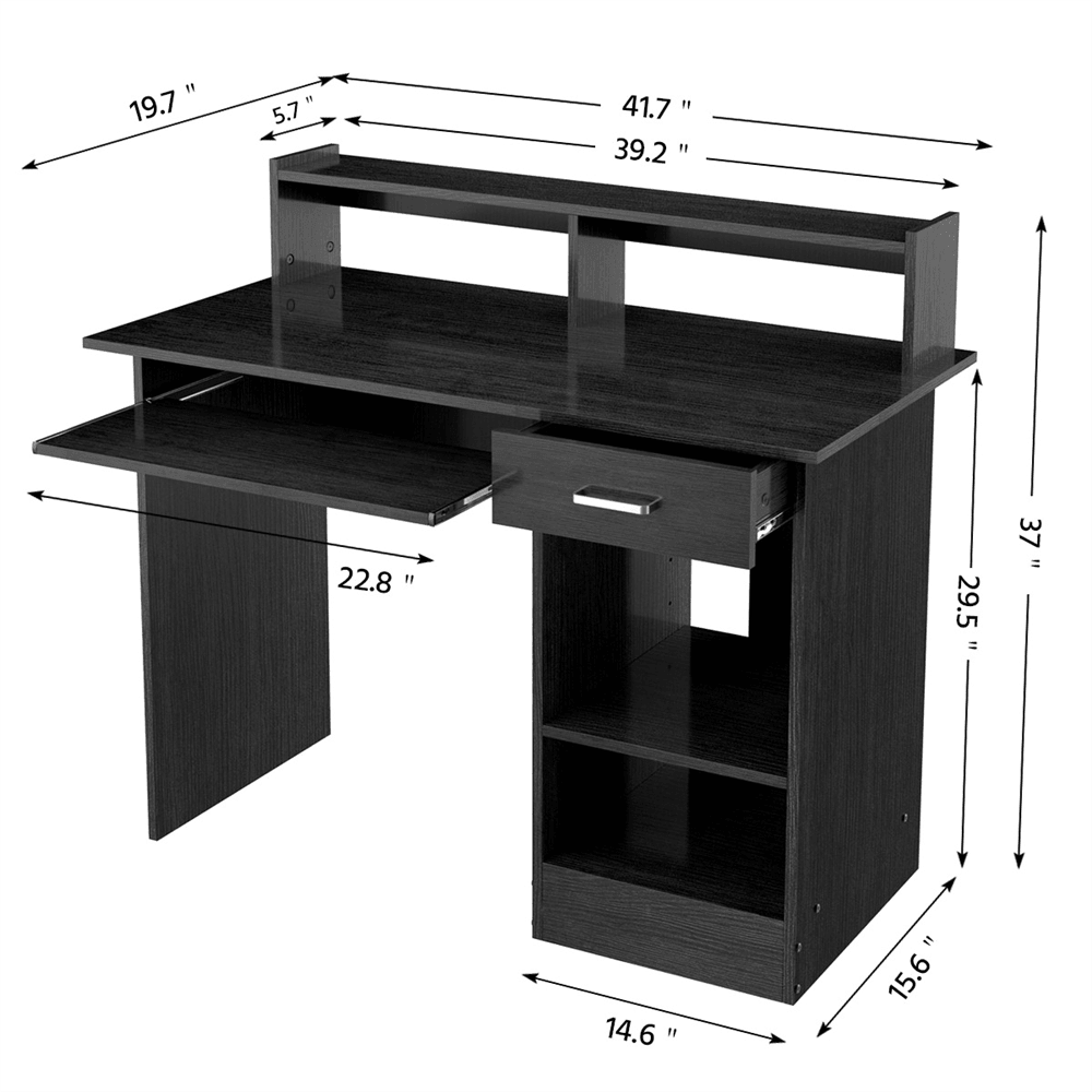 Yaheetech Home Office Computer Desk - Image 4