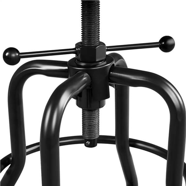 Yaheetech Industrial Vintage Counter Height Adjustable Bar Stool - Image 9