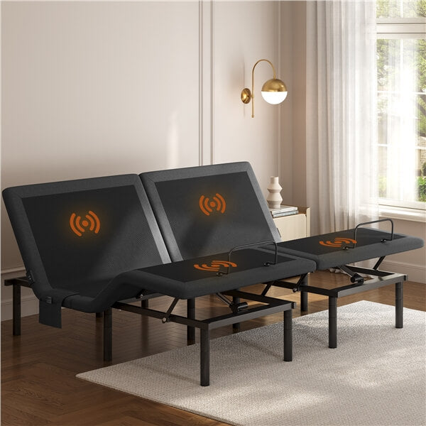 Yaheetech Adjustable Bed Frame with Wireless Remote Control - Image 8