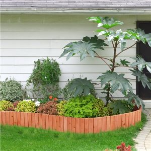 Yaheetech Wood Garden Fence