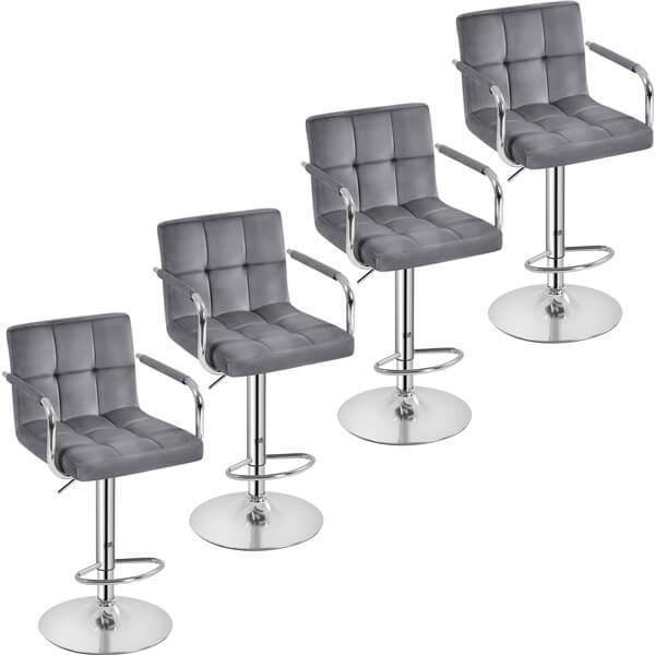 Yaheetech Bar Stools Set of 4 - Image 12
