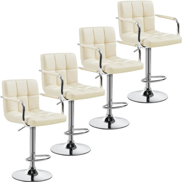 Yaheetech Bar Stools Set of 4 - Image 4