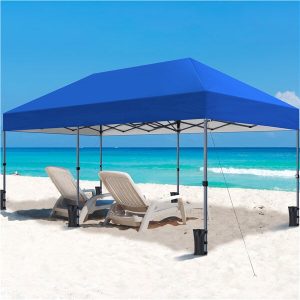 Yaheetech 10??20 Pop Up Canopy Easy Set-up Tent