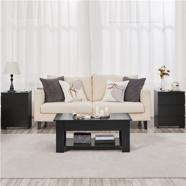 Yaheetech Nightstand with Drawer - Image 12