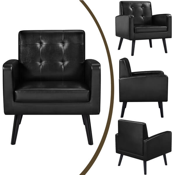Yaheetech Mid-Century Accent Chair - Image 7
