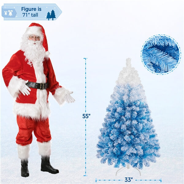 Yaheetech Pre-lit Spruce Artificial Christmas Tree - Image 7