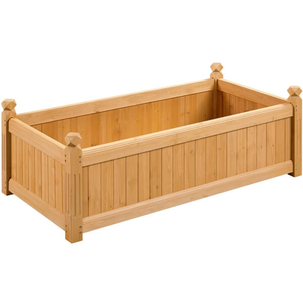 Yaheetech 46?? L ?? 23.5?? W ?? 16?? H Wooden Raised Garden Bed - Image 8