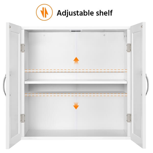 Yaheetech Bathroom Wall Cabinet - Image 4