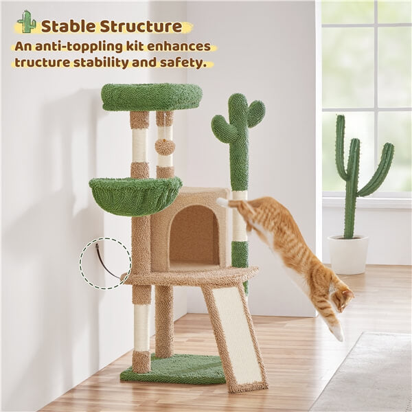 Yaheetech 42?? H Cactus Cat Tree - Image 11