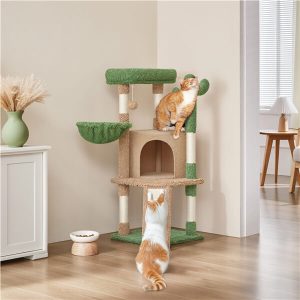 Yaheetech 42?? H Cactus Cat Tree