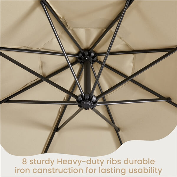 Yaheetech Cantilever Hanging Sunshade - Image 8