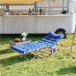Yaheetech Folding Camping Cot Portable Outdoor Bed for Adults