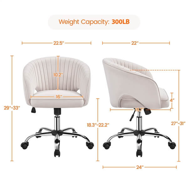 Yaheetech Home Office Chair - Image 3