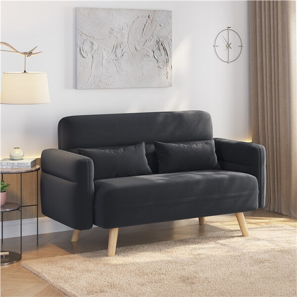 Yaheetech 46 Small Modern Fabric Sofa - Image 10